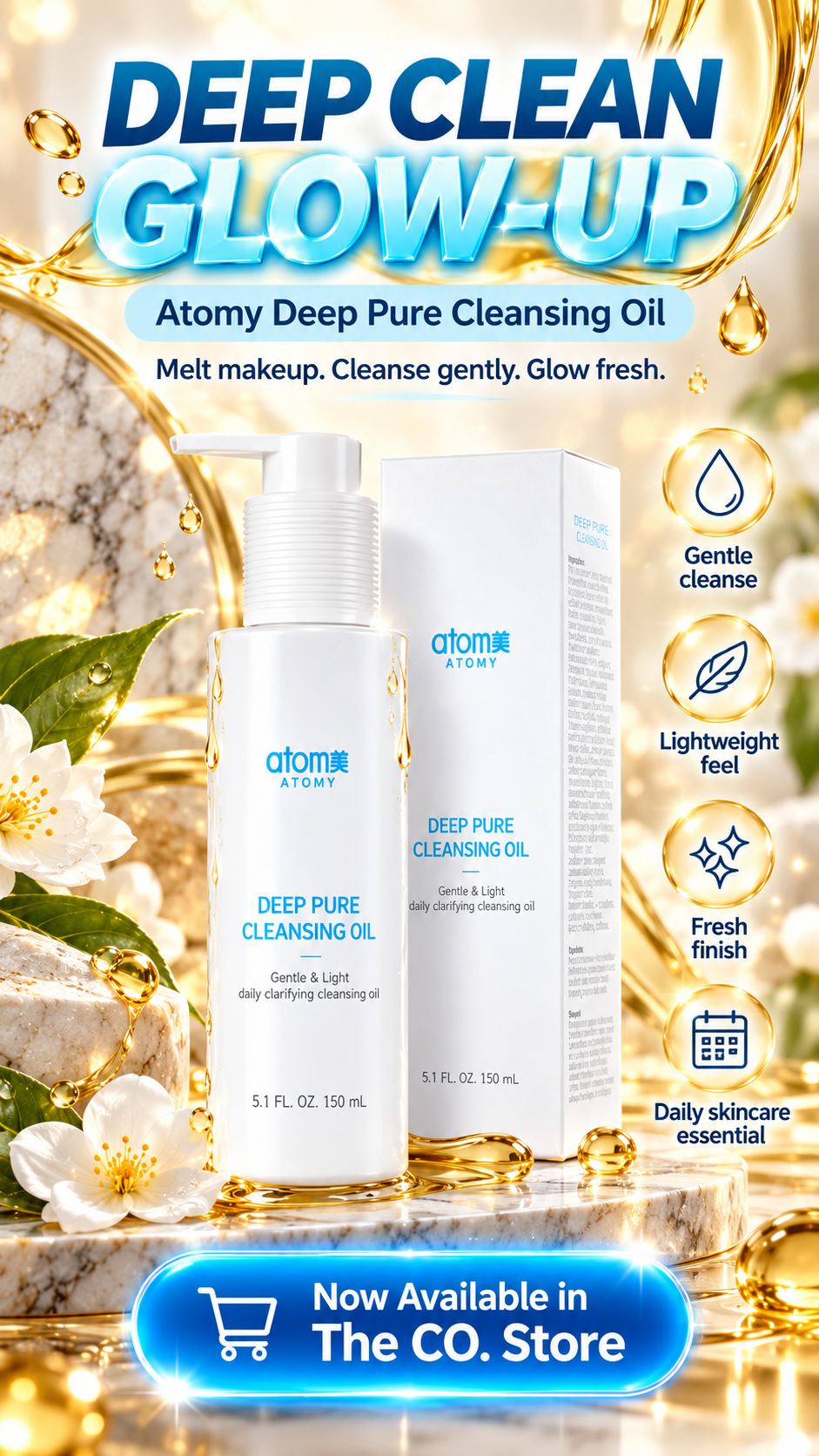 Deep cleansing oil